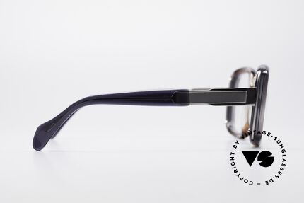 Metzler 238 Echte 80er Vintage Brille, unbeschreibliche Qualität & tolle Material-Kombination, Passend für Herren