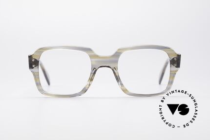 Metzler 448 70er Original Nerdbrille, damals ein Klassiker; heute als Nerdbrille bezeichnet, Passend für Herren