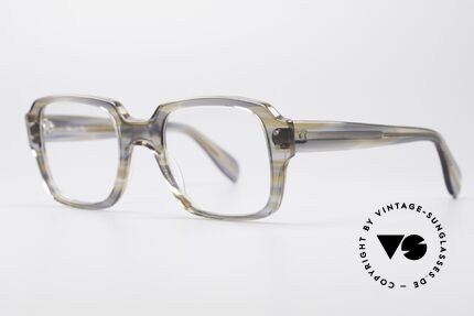 Metzler 448 70er Original Nerdbrille, enorm stabiler, massiver Rahmen; Medium-Gr. 48-22, Passend für Herren