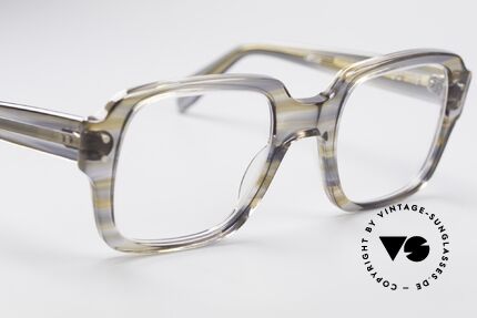 Metzler 448 70er Original Nerdbrille, typische eigenwillige Farbgebung für die damalige Zeit, Passend für Herren