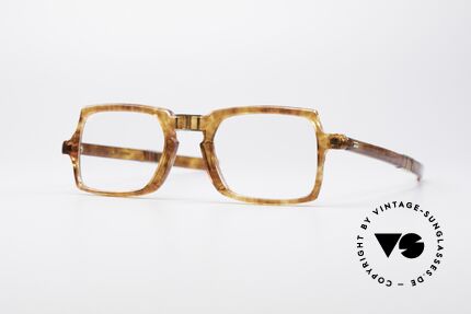 Meyro 618 70er Jahre Faltbrille, vintage Faltbrille von MEYRO, made in France, Passend für Herren