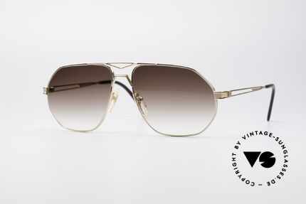 Roman Rothschild R12 Vergoldete Luxus Sonnenbrille, Roman Rothschild of Switzerland Luxus-Sonnenbrille, Passend für Herren