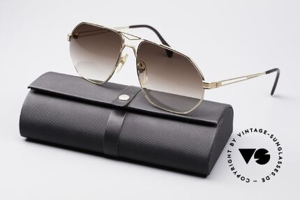 Roman Rothschild R12 Vergoldete Luxus Sonnenbrille, Sonnengläser können ggf. durch optische ersetzt werden, Passend für Herren