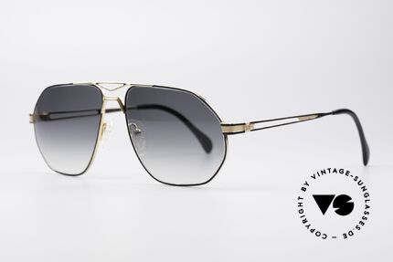 Roman Rothschild R12 Vergoldete Luxus Brille, entsprechend hohe Qualität dieses 80er Jahre Modells, Passend für Herren