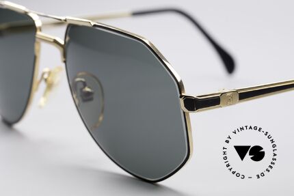 Roman Rothschild R16 Vergoldete Luxus Sonnenbrille, ungetragenes Einzelstück (inkl. Etui von MONT BLANC), Passend für Herren