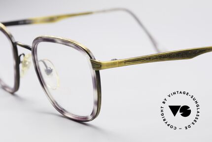 ProDesign Denmark Club 88A Vintage Brille, tolle Farbkombination (violett havanna / messing), Passend für Herren