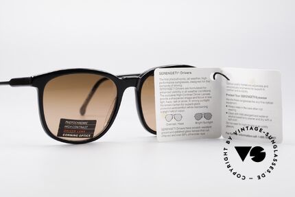 Serengeti Drivers 5343 Autofahrer Brille, KEINE Retrobrille, sondern ein 30 Jahre altes Original, Passend für Herren und Damen
