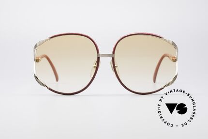 Christian Dior 2250 Rihanna Leder Sonnenbrille, sehr feminines, elegantes Design mit riesigen Gläsern, Passend für Damen