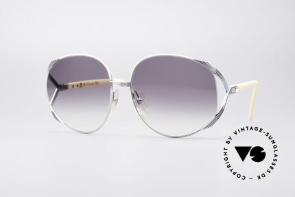 Christian Dior 2250 Amy Adams American Hustle, übergroße XL vintage Damen-Sonnenbrille von C. Dior, Passend für Damen