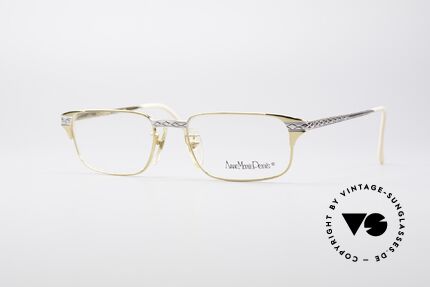 Anne Marie Perris M5 Luxus Brillenfassung, vintage Anne Marie Perris 1980er Designer-Fassung, Passend für Damen