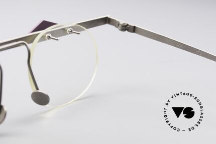Chai TB1 Kunstvolle Vintage Brille, KEINE Retrobrille; ein kostbares altes ORIGINAL!, Passend für Herren und Damen