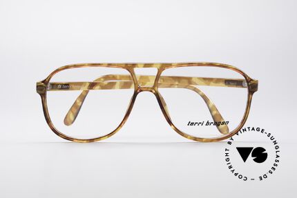 Terri Brogan 8673 Optyl Vintage Brille, KEINE RETROBRILLE, sondern ein altes ORIGINAL!!, Passend für Herren