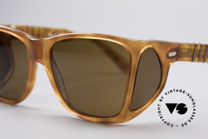Persol 009 Ratti Seitenscheiben Sonnenbrille, hochwertige Mineralgläser mit bekannter Persol-Gravur, Passend für Herren