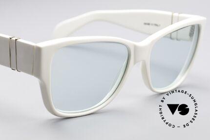 Persol 69218 Ratti Miami Vice Sonnenbrille, enorm seltene weiße Ausführung (echtes Sammlerstück), Passend für Herren und Damen