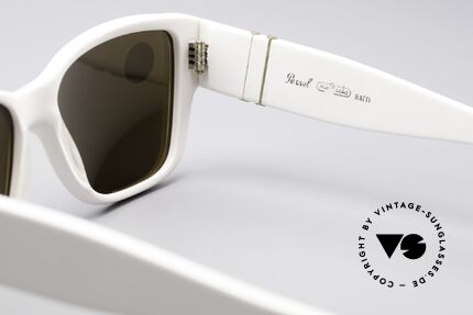 Persol 69218 Ratti Miami Vice Vintage Brille, enorm seltene weiße Ausführung (echtes Sammlerstück), Passend für Herren und Damen