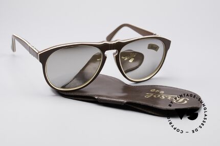 Persol 649/3 Ratti Sport Steve McQueen Brille, KEINE Retrosonnenbrille, sondern das alte Original!, Passend für Herren