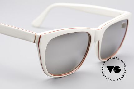 Persol 09219 Ratti Miami Vice Vintage Brille, silber verspiegelt (gemacht für intensive Sonne) + Etui, Passend für Herren und Damen