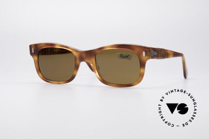 Persol 852 Ratti Klassische 80er Sonnenbrille, vintage Persol Ratti DesignerSonnenbrille von ca. 1987, Passend für Herren und Damen