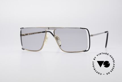Neostyle Boutique 640 Eckige Vintage Brille, sehr markante Neostyle vintage Designer-Sonnenbrille, Passend für Herren und Damen