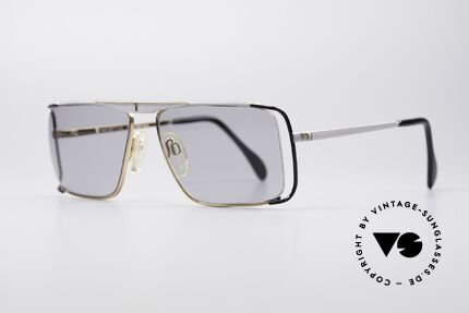 Neostyle Boutique 640 Eckige Vintage Brille, Glaseinfassung durch Nylor-Faden (enorm komfortabel), Passend für Herren und Damen