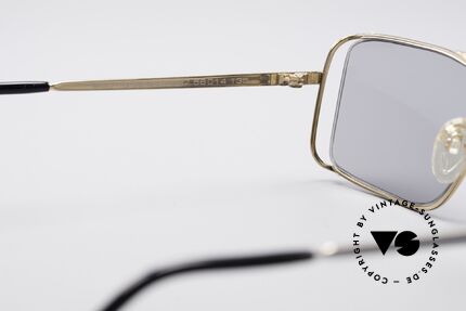 Neostyle Boutique 640 Eckige Vintage Brille, leicht grau-getönte Gläser (daher auch abends tragbar), Passend für Herren und Damen