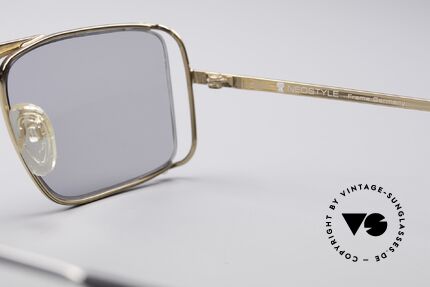 Neostyle Boutique 640 Eckige Vintage Brille, KEINE Retrobrille; ein ungetragenes Original von 1986!, Passend für Herren und Damen