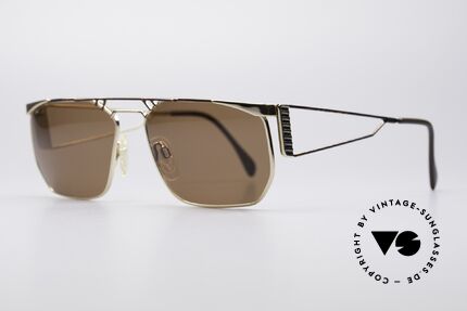 Neostyle Jet 212 Vintage 80er Sonnenbrille, auffällige Rahmenkonstruktion: ein echter Hingucker, Passend für Herren