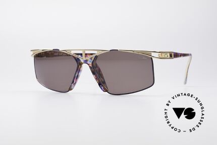 Cazal 962 90er Vintage Sonnenbrille, sportlich schicke Cazal Designersonnenbrille der 90er, Passend für Herren und Damen