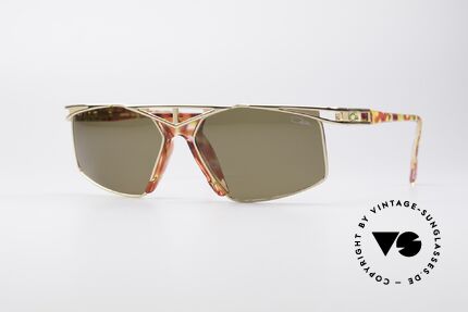 Cazal 962 Sportliche Vintage Brille, sportlich schicke Cazal Designersonnenbrille der 90er, Passend für Herren und Damen