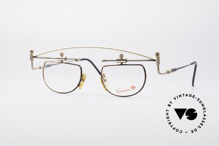 Casanova MTC-11 Limitierte Kunstbrille, limitierte Casanova vintage Kunst-Brille der 90er, Passend für Herren und Damen