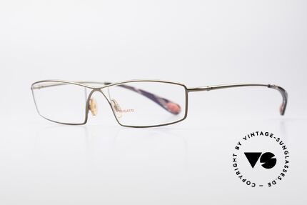 Bugatti 201 Odotype Herren Designer Brille, ergonomischer Rahmen mit Federscharnieren, Passend für Herren