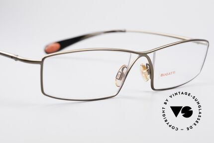 Bugatti 201 Odotype Herren Designer Brille, sehr spezielle Glaseinfassung & Top Komfort, Passend für Herren