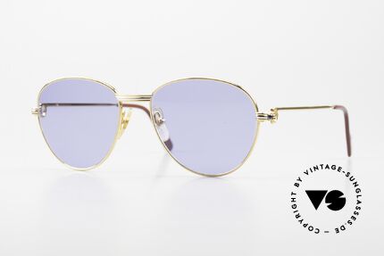 Cartier S Saphirs 0,94 ct Echte Saphire als Bügeldekor, Modell aus der "S"-Serie (Markteinführung 1988), Passend für Damen