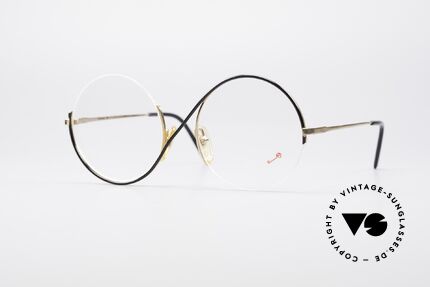 Casanova FC9 Vergoldete Kunstbrille, zauberhafte Casanova vintage Brille von circa 1985, Passend für Damen Casanova FC9 Vergoldete Kunstbrille, zauberhafte Casanova vintage Brille von circa 1985, Passend für Damen