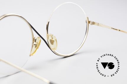 Casanova FC9 Vergoldete Kunstbrille, KEINE Retrobrille, sondern ein altes 80er Original!, Passend für Damen Casanova FC9 Vergoldete Kunstbrille, KEINE Retrobrille, sondern ein altes 80er Original!, Passend für Damen