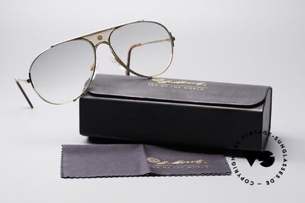 St. Moritz 401 Seltene Jupiter Sonnenbrille, Größe: extra large, Passend für Herren