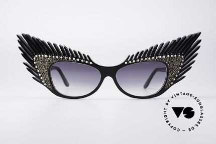 Alain Mikli MYSTERY 80er Haute Couture Brille, so selten, dass niemand den Modell-Namen kennt, Passend für Damen
