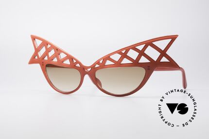 Alain Mikli WINGS Haute Couture Vintage Brille, vintage Alain Mikli 'WINGS' Designer-Sonnenbrille, Passend für Damen