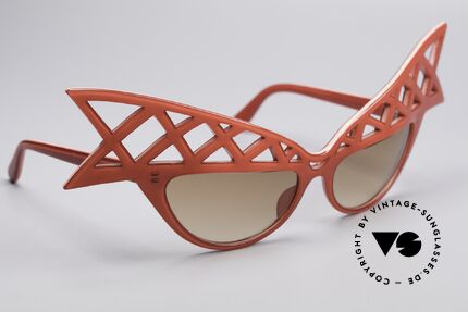 Alain Mikli WINGS Haute Couture Vintage Brille, eigens gemacht für die 'Haute Couture' Shows in Paris, Passend für Damen