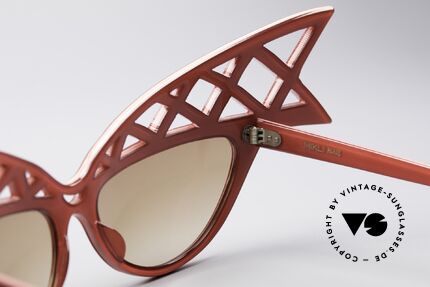 Alain Mikli WINGS Haute Couture Vintage Brille, absolutes Designer-Unikat; Sammler- / Museumsstück, Passend für Damen