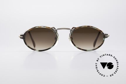 Davidoff 9215 Kleine Ovale Vintage Brille, solide Verarbeitung der alten Brillenkunst, Top-Qualität, Passend für Herren