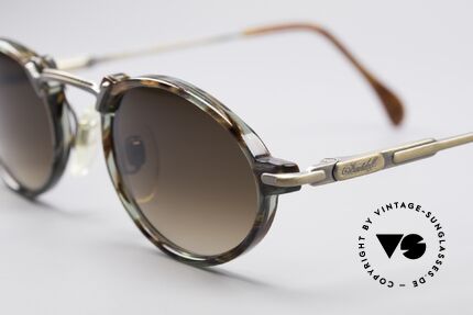 Davidoff 9215 Kleine Ovale Vintage Brille, Gentleman-Brille: stilvoll, elegant & zudem sehr selten, Passend für Herren