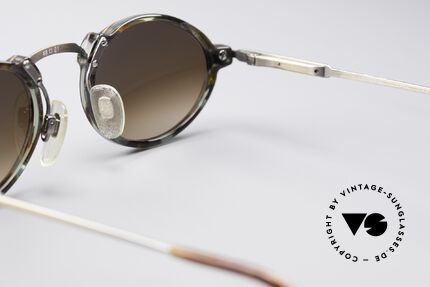Davidoff 9215 Kleine Ovale Vintage Brille, KEINE RETROmode, sondern ein kostbares altes UNIKAT!, Passend für Herren