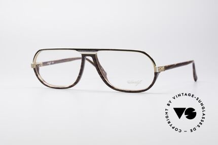 Davidoff 300 Grosse Herren Vintage Brille, edle Davidoff vintage Designer-Brillenfassung der 1990er, Passend für Herren