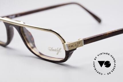 Davidoff 302 Rare Vintage Herren Lesebrille, altes Unikat in 125mm Breite (eher eine schmale Größe)!, Passend für Herren