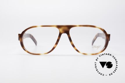 Davidoff 100 90er Herren Vintage Brille, ein 90er Jahre Original in zeitloser Schildpatt-Optik, Passend für Herren