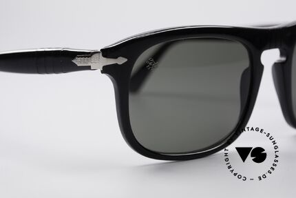 Persol 624/3 Ratti Vintage 80er Sonnenbrille, höchster Tragekomfort durch flexible Meflecto-Bügel, Passend für Herren