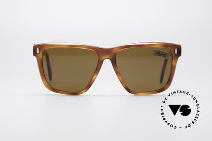 Persol 846 Ratti 80er Vintage No Retrobrille, schildpatt Rahmen mit braunen Persol Mineralgläsern, Passend für Herren und Damen