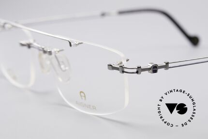 Aigner EA499 Randlose Vintage Brille, unbenutzte Lagerware (wie all unsere randlosen Brillen), Passend für Herren