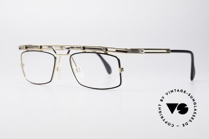 Cazal 975 Vintage 90er Designer Brille, tolle Metallarbeiten & ein außergewöhnlicher Look, Passend für Herren